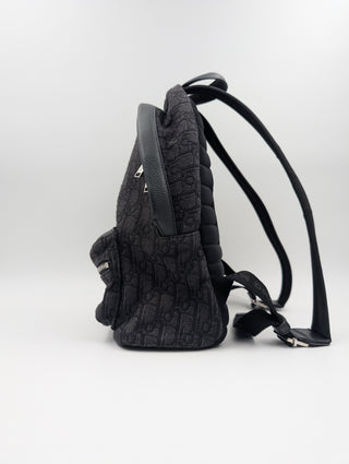 Black Diortravel Small Monogram Backpack