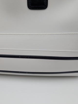 White Shoulder Bowling Bag