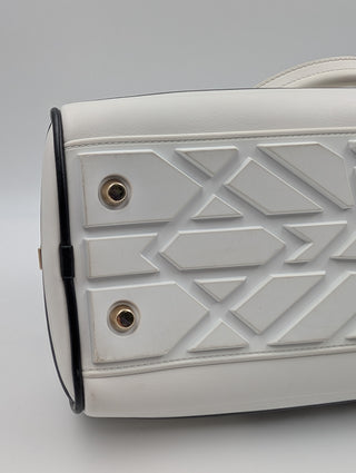 White Shoulder Bowling Bag