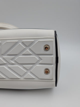 White Shoulder Bowling Bag