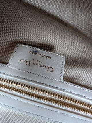 White Shoulder Bowling Bag