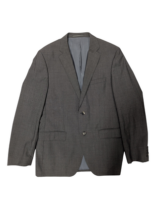 Dark Brown Two-Buttoned Single Breast Suit Jacket
