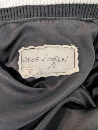 Back Satin Tent Boyfriend Flight Jacket