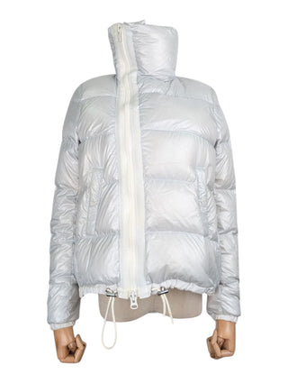 Pearl White Down Puffer Jacket