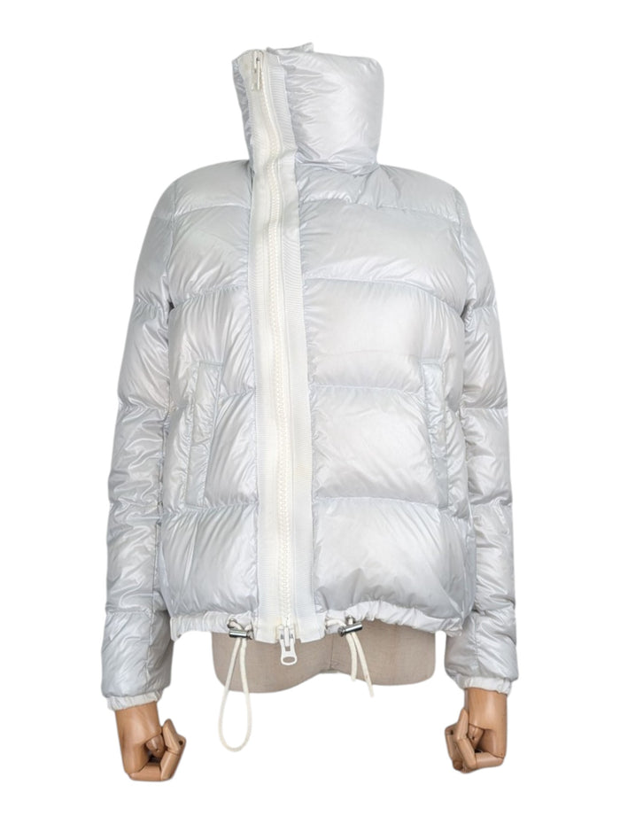 Pearl White Down Puffer Jacket