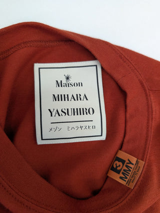 Reddish Brown Asymmetric T-shirt