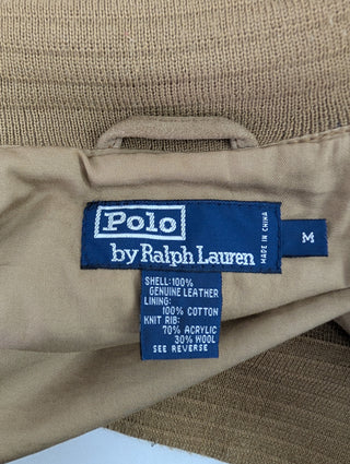 Beige Suede Bomber Jacket