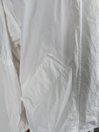 Genius 2 Moncler 1952 White Hooded Windbreaker