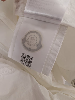 Genius 2 Moncler 1952 White Hooded Windbreaker