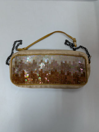 Vintage Gold Sequined Handbag