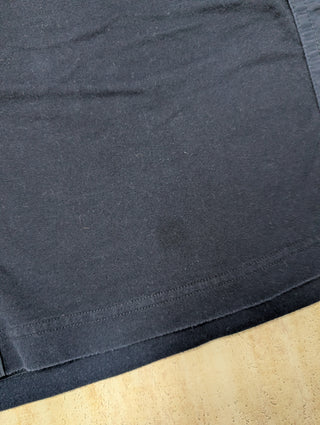 Comme des Garçons Blue Panelled Shirt, detail 2