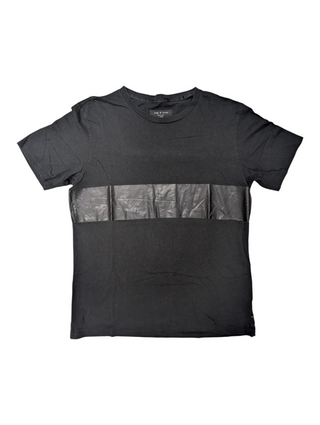 Rag & Bone Black Cotton T-shirt, front