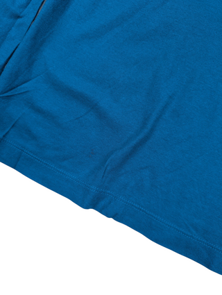 Turquoise V-Neck Long Sleeve Tee