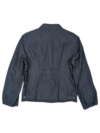 Black Prada Sport Nylon 4-BUTTON Short Jacket