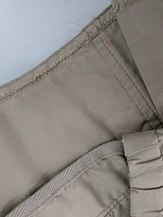 Beige Prada Sport Nylon 4-BUTTON Short Jacket