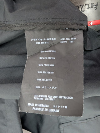 Black Prada Sport Nylon 4-BUTTON Short Jacket
