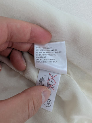 Off White Wool Jacket