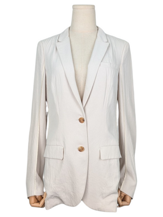 Off White Jacket With Lining