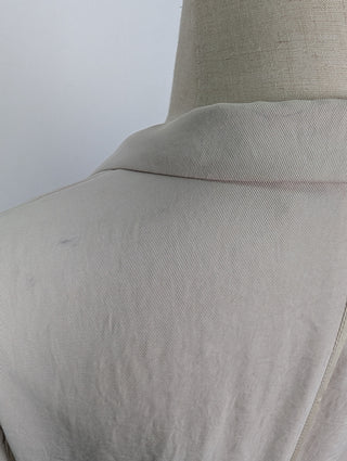 Off White Jacket With Lining