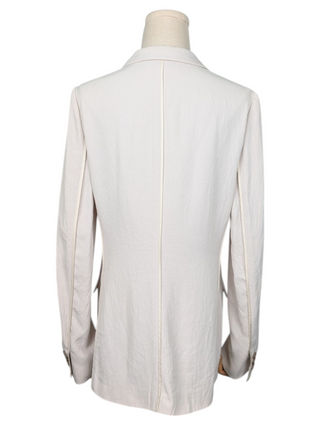 Off White Jacket With Lining