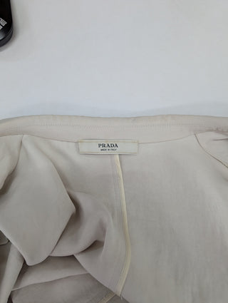 Off White Jacket With Lining