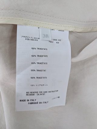 Off White Jacket With Lining
