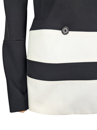 Joseph Black And White Double Breasted Jacket