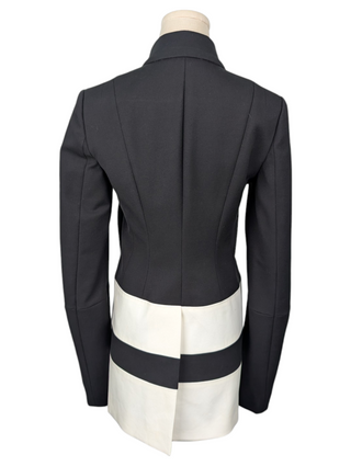 Joseph Black And White Double Breasted Jacket