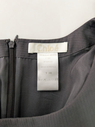 Grey Short Sleeve Dress
