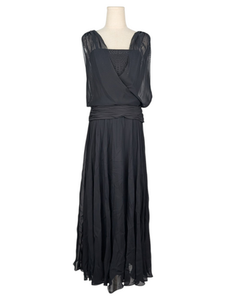 Black Silk Dress