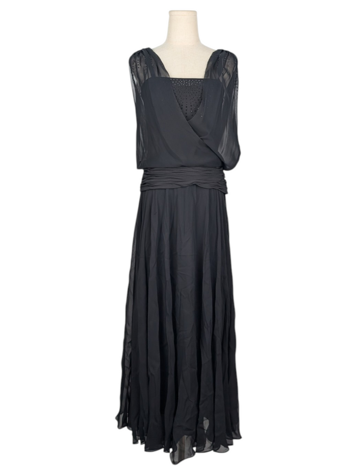 Black Silk Dress