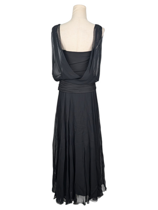 Black Silk Dress