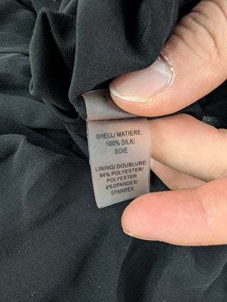 Black Silk Dress