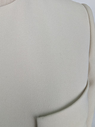Stella McCartney Beige Medium Sleeve Wool Jumpsuit