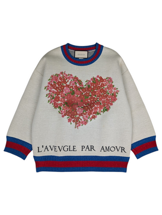 Cream L'Aveugle Par Amour Sweatshirt