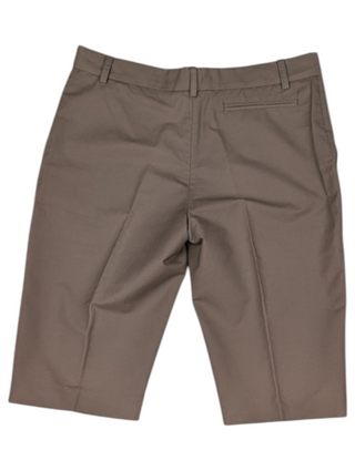 Khaki Cotton Bermuda Shorts