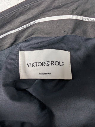Black Wool Pants With 2 Side Pockets