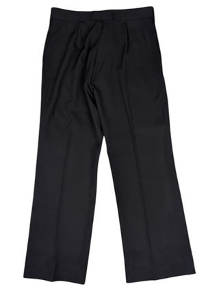 Black Wool Pants With 2 Side Pockets