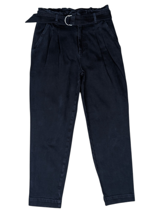 Navy Blue Jeans With Belt