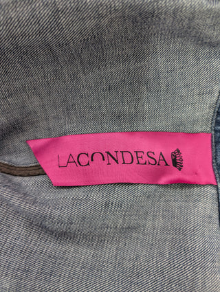 Denim Jacket With Gold Buttons