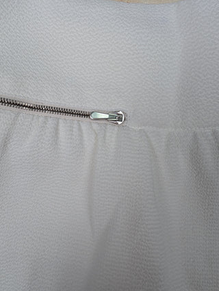 White Double Layered Skirt