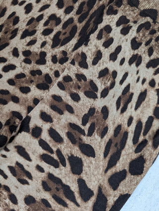 Brown Leopard Print Leggings
