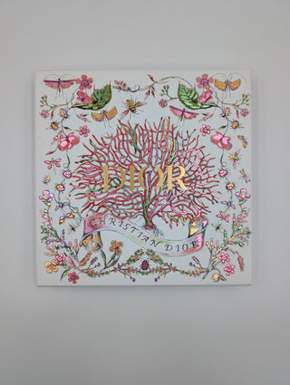 Black And White Toile De Jouy Cashmere Scarf