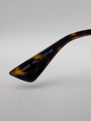Aviator Sunglasses With Silver Tone Hardware And Dark Grey Lenses