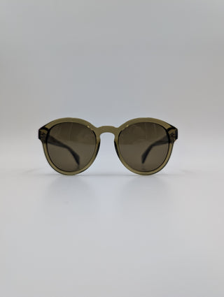 Olive Pantos Frames Sunglasses