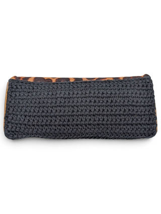 Leopard Print East West Bag