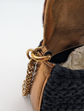 Leopard Print East West Bag