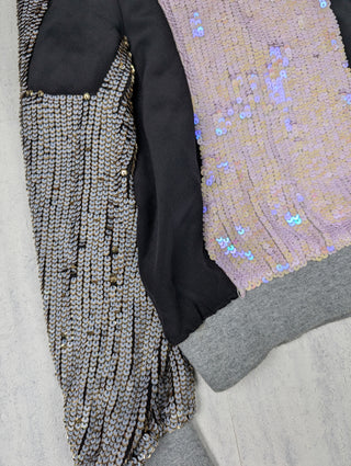 Multi-Color Sequined Short Top