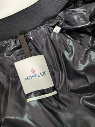 Black Wind Jacket With Pleated Shoulder Trims