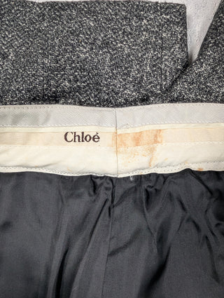 Charcoal Grey Wool Bermuda Shorts